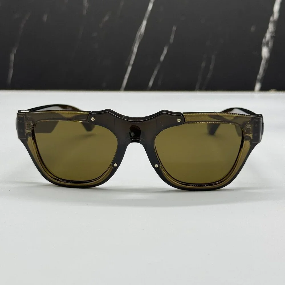 NEW BURBERRY BE4445U 414373 SUNGLASSES BROWN UNISEX BE4445U 4143/73 BURBERRY